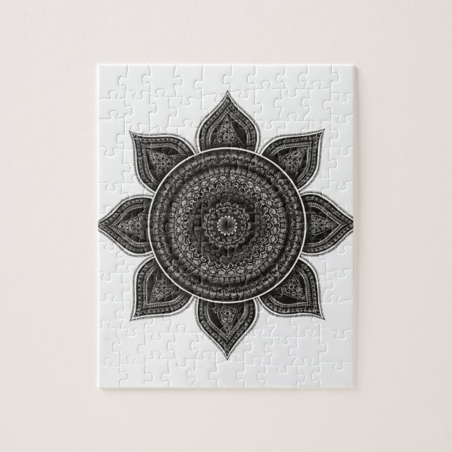 QUEBRA-CABEÇA MANDALA DA EMOÇÃO DA PAIXÃO (Vertical)