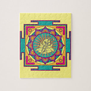 Quebra-cabeça Mandala de Ganesha