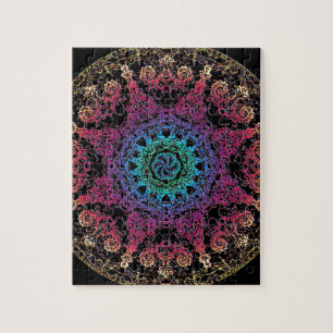 Quebra-cabeça Mandala de Kala Chakra
