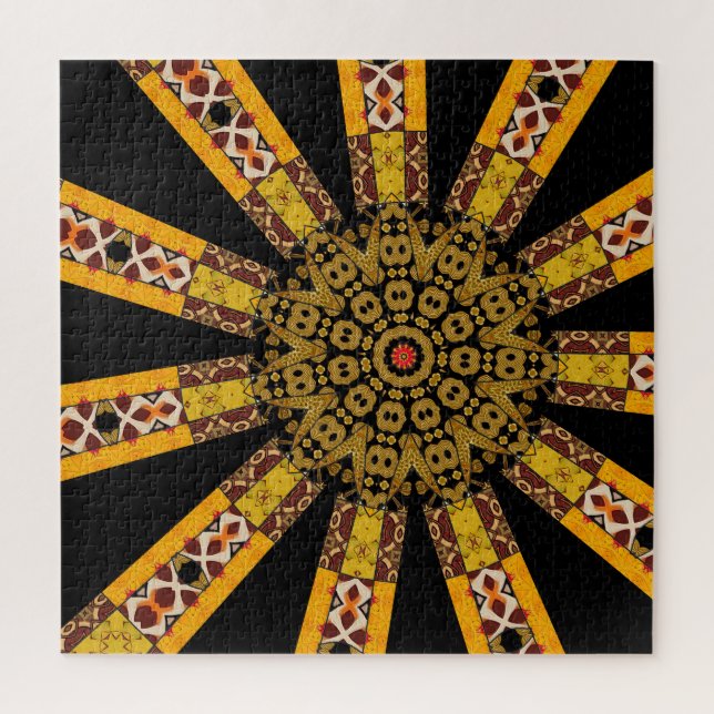 Quebra-cabeça Mandala Decorativo  (Vertical)