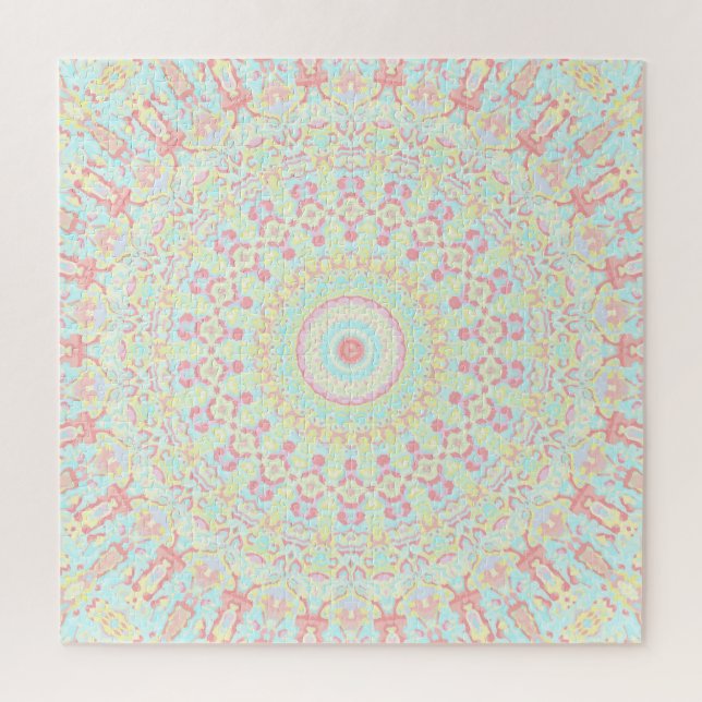 Quebra-cabeça Mandala Hippie   (Vertical)