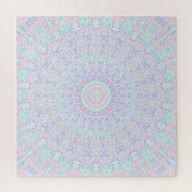 Quebra-cabeça Mandala Hippie   (Vertical)