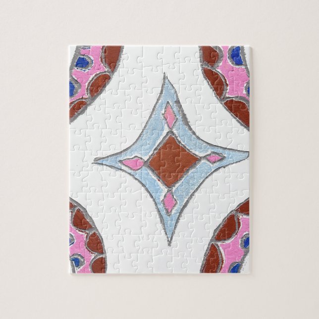 Quebra-cabeça Mandala Oil Painting Impressão (Vertical)