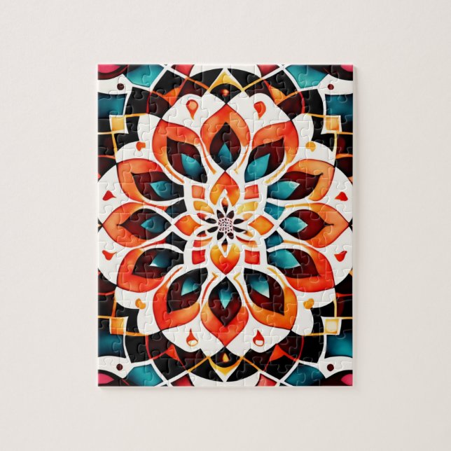 Quebra-cabeça Mandala Zen (Vertical)