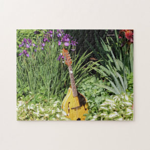 Quebra-cabeça Mandolin E Irrisa Jardim Flor