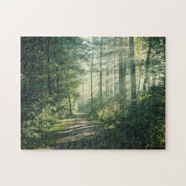 Quebra-cabeça Manhã ensolarada de outubro em Hamburgo (Horizontal)