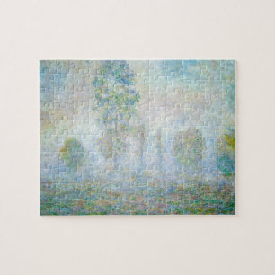 Quebra-cabeça Manhã Hazning Claude Monet Fine Art