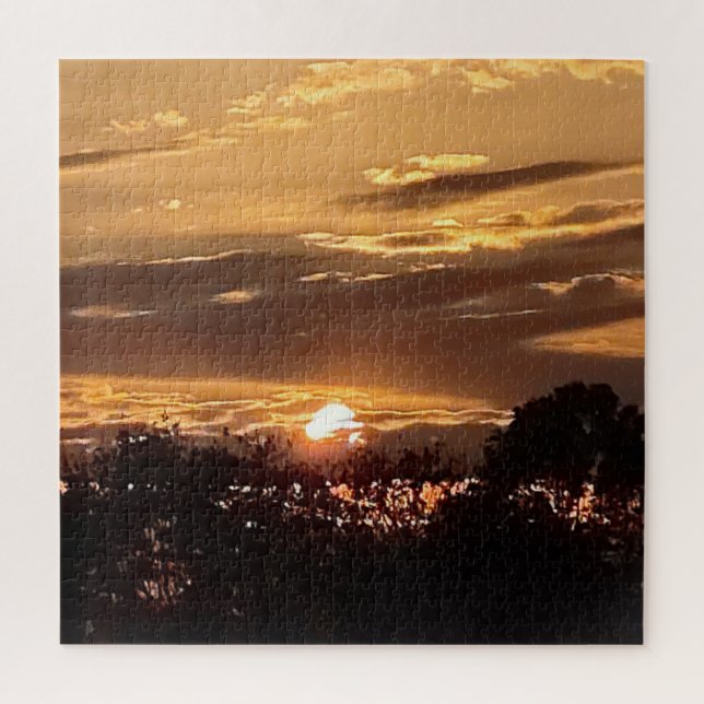 Quebra-cabeça Manhã Sunrise (Vertical)