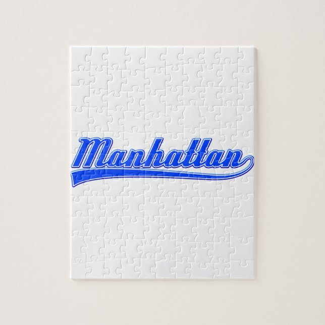 Quebra-cabeça Manhattan com Swash (Vertical)