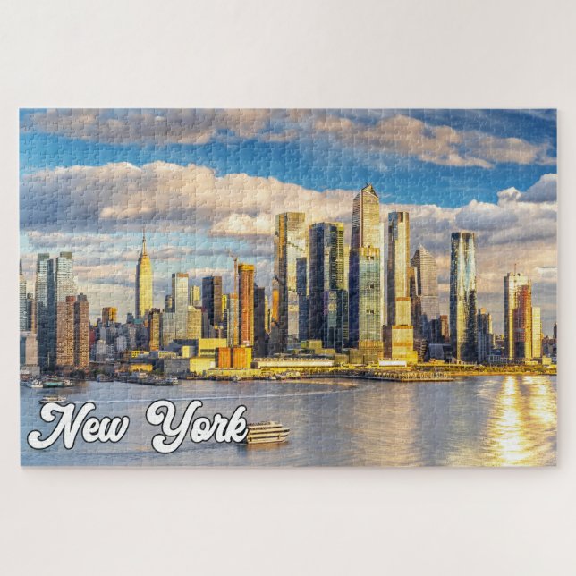 Quebra-cabeça Manhattan, Nova Iorque, EUA (Horizontal)