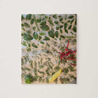 Quebra-cabeça Manjericão e Peppers