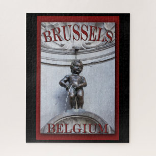 Quebra-cabeça Mannekin Pis em Bruxelas