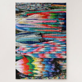 Quebra-cabeça many paper cranes