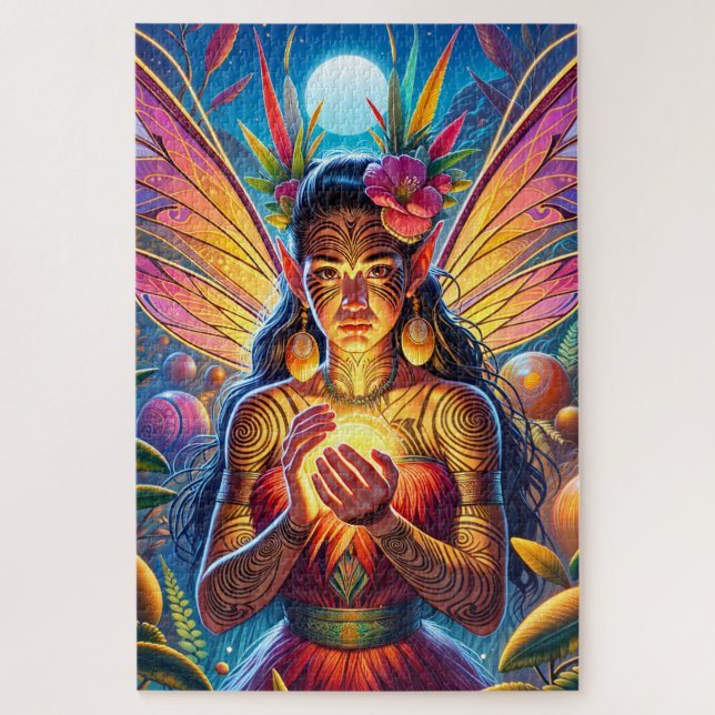Quebra-cabeça Māori Fairy (Vertical)