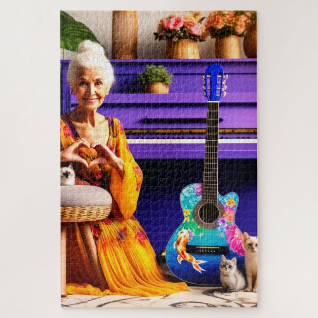 Quebra-cabeça Mãos do Coração (Vertical)