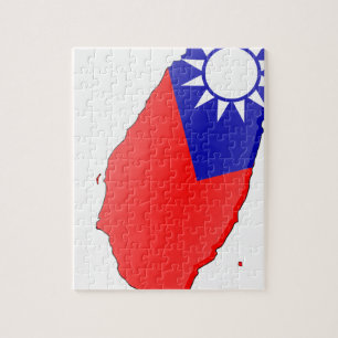 Quebra-cabeça Mapa da bandeira de Formosa