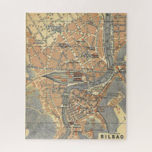 Quebra-cabeça Mapa da Espanha de Bilbau