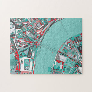 Quebra-cabeça Mapa da estrutura da cidade de Londres