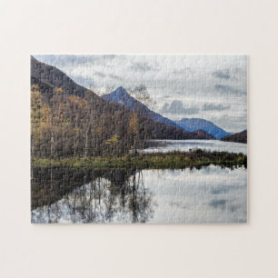 Quebra-cabeça Mapa de Glencoe e Loch Leven, Lochaber, Escócia