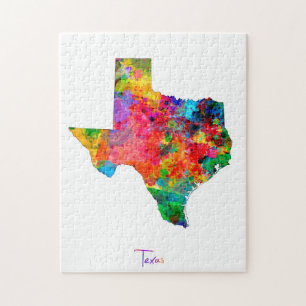 Quebra-cabeça Mapa de Texas