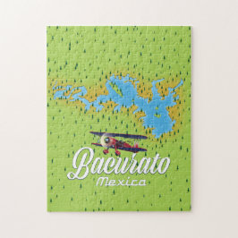 Quebra-cabeça Mapa do Lago Bacurato mexico