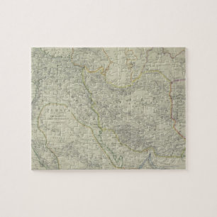 Quebra-cabeça Mapa do Médio Oriente