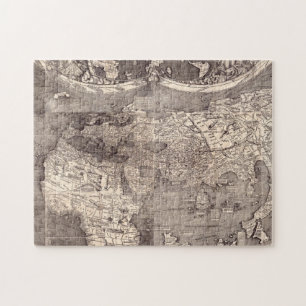 Quebra-cabeça Mapa do Mundo  1507