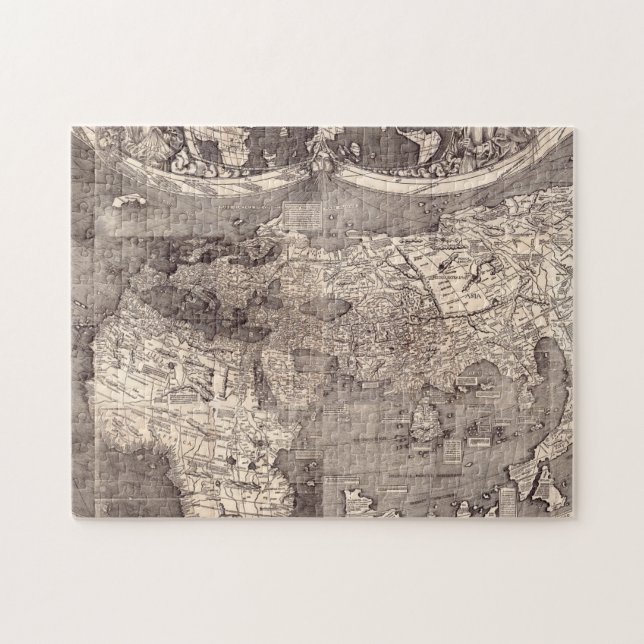 Quebra-cabeça Mapa do Mundo| 1507 (Horizontal)