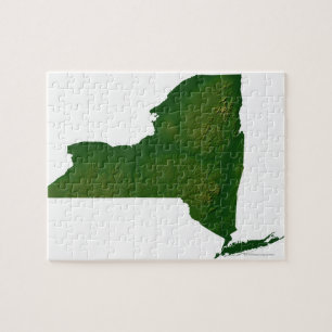 Quebra-cabeça Mapa dos Estados de Nova Iorque
