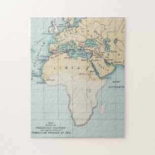 QUEBRA-CABEÇA MAPA: IMPÉRIO DO PHOENICIAN