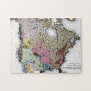 QUEBRA-CABEÇA MAPA: INDIANOS AMERICANOS 3