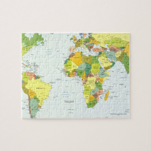 Quebra-cabeça mapa+mundi+globo+país+atlas (Horizontal)