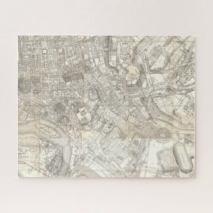Quebra-cabeça Mapa Topográfico da Roma Antiga, Itália