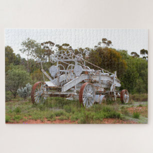 Quebra-cabeça Máquinas de fazenda antiga, Outback Austrália