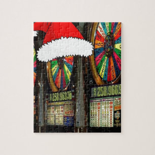 Quebra-cabeça Máquinas de Slot de Santa Hat