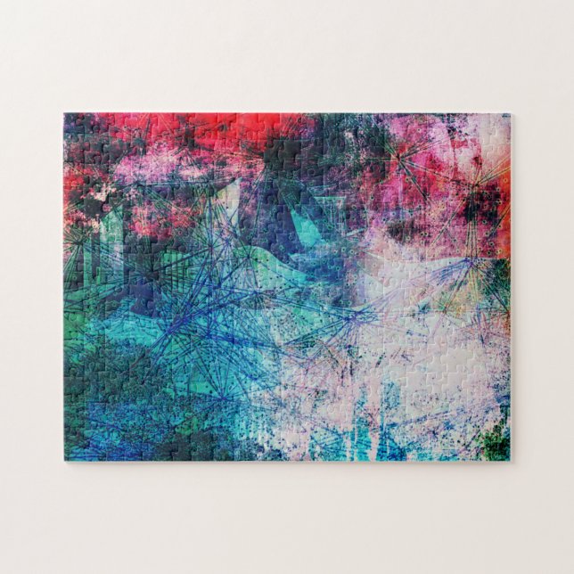 Quebra-cabeça Máquinas Psicodélicas Marques de Espanha Riscal (Horizontal)