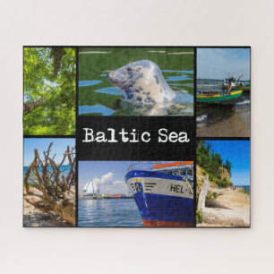Quebra-cabeça Mar Báltico, colagem