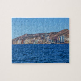 Quebra-cabeça Mar de Benidorm, de espanha e cidade