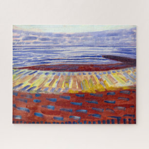Quebra-cabeça Mar Depois do Sol   Piet Mondrian  