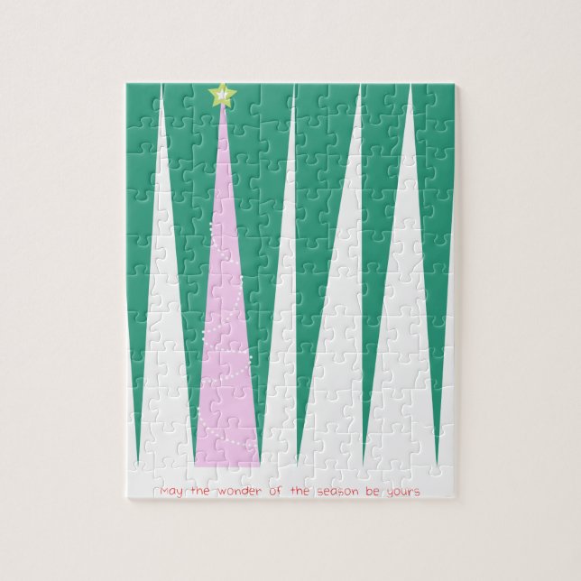 Quebra-cabeça Maravilha da Árvore de Natal da temporada (Vertical)