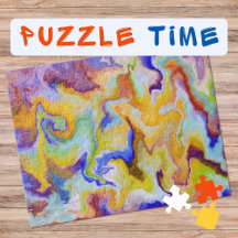 Marbling Art de setembro amarelo azul - difícil