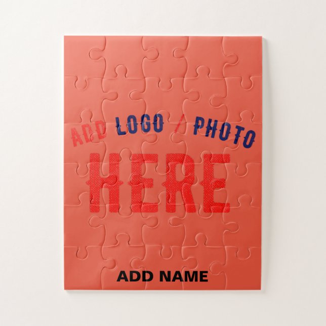 QUEBRA-CABEÇA MARCA VERIFICADA VERIFICADA MODERNA PERSONALIZADA  (Vertical)