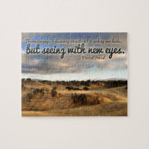 Marcel Proust Inspirational Cotação "Novos olhos"