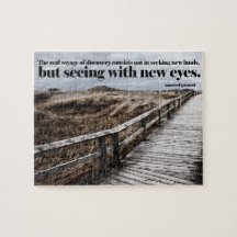 Marcel Proust Inspirational Cotação "Novos olhos"