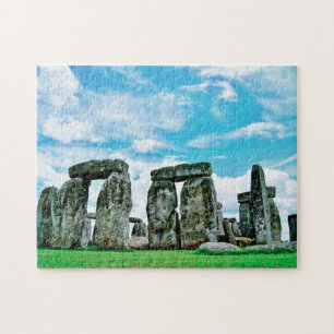 Quebra-cabeça Marco de Stonehenge Wiltshire Inglaterra Foto