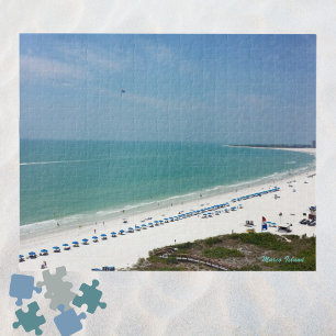 Quebra-cabeça Marco Island Florida White Sand Beach and Ocean