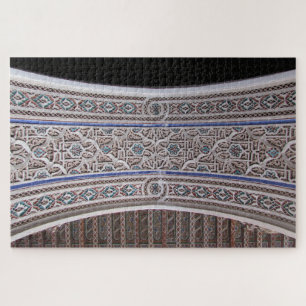 Quebra-cabeça marco mosaico