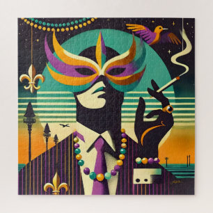 Quebra-cabeça Mardi Gras O Homem Fumante