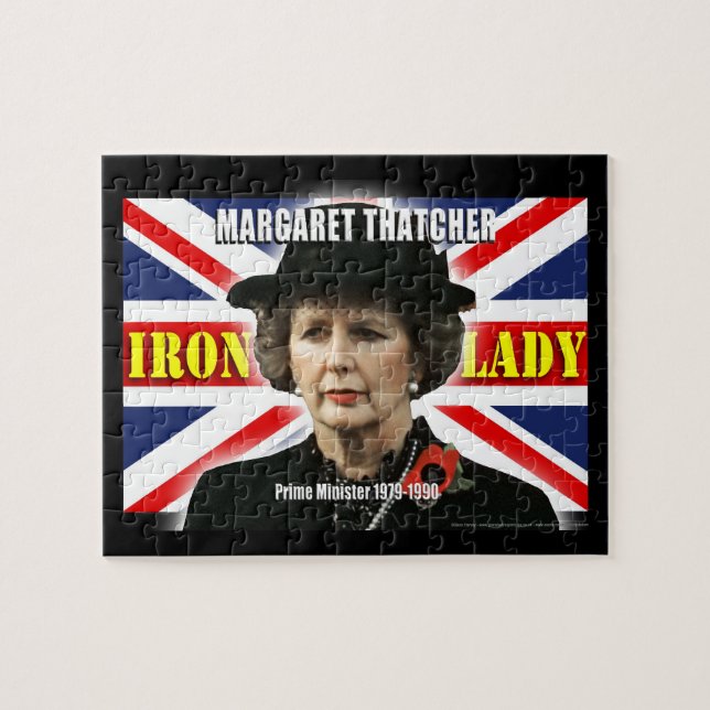 Quebra-cabeça Margaret Thatcher Primeiro-Ministro (Horizontal)