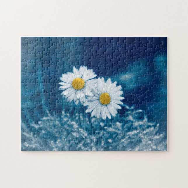 Quebra-cabeça Margaridas delicadas (Horizontal)